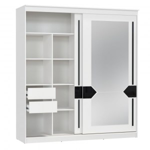 Марко 95.09 Шкаф-купе 2-х дверный (Олмеко) Белый